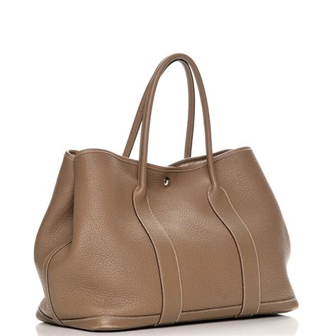 hermes garden party etoupe 36|Hermes garden party tote price.